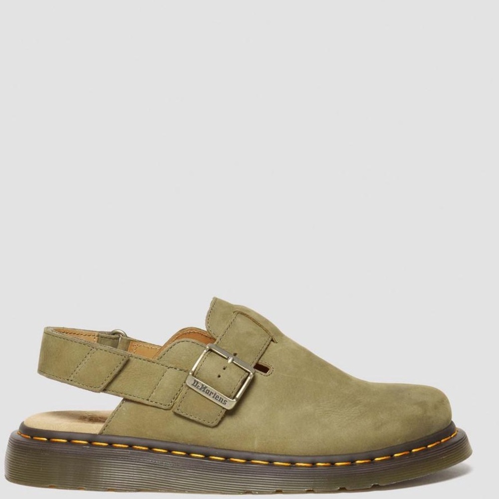 NWOB $149 Dr. Marten’s Jorge II Olive Slingback Mule - Picture 4 of 7